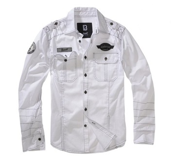 Koszula BRANDIT Luis Vintageshirt white M