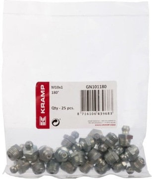 Smarowniczka Kramp, M10x1 180°