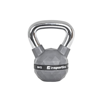HANTEL GUMOWANY inSPORTline Kettlebell STAL 6kg