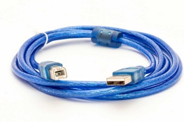 U2AB-2.5m Przewód USB2.0 Filtr Ferryt Typu A-B
