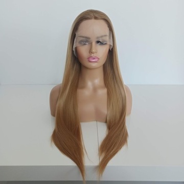 Парик LACE FRONT Блондин 40/55/80см 2 БЕСПЛАТНЫЕ шапочки
