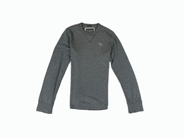 Abercrombie & Fitch longsleeve muscle logo szary M