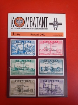 Kombatant, biuletyn, nr 1/2002, styczeń 2002