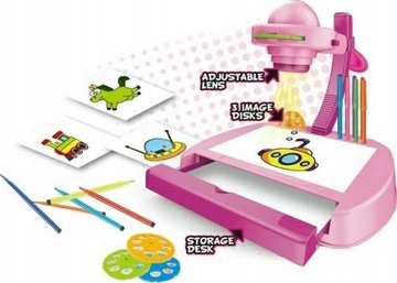 ПРОЕКТОР ДЛЯ ЧЕРТЕЖА ПРОЕКТОР С ЯЩИКОМ ДЛЯ БУМАГИ, РУЧОК, ЖИВОПИСИ