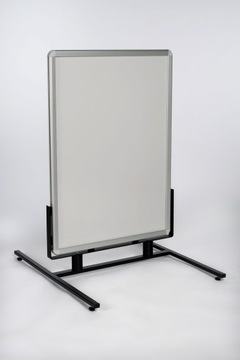 STOJAK REKLAMOWY POTYKACZ B1 DWUSTRONNY NA SPRĘŻYNACH PROFIL 32MM NA PLAKAT