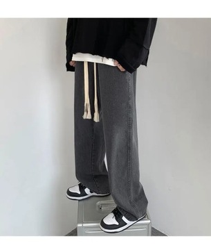 Wide Leg Cargo Pants 2023 Streetwear Baggy Jeans N