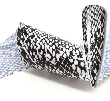 FOLIA TRANSFEROWA 100x4cm wzorki ŁUSKA, SKÓRA WĘŻA
