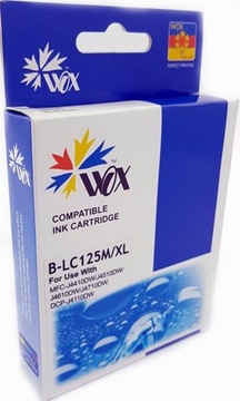 Tusz Brother LC125XLM Magenta[15ml] do J4110, J652
