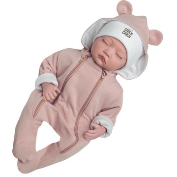 КОСТЮМ ДЛЯ НОВОРОЖДЕННОГО, недоношенного ребенка, POWDER PINK 50