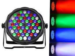 Колорофон LED PAR RGBW сценический прожектор 54 светодиода DMX 60-160 Вт