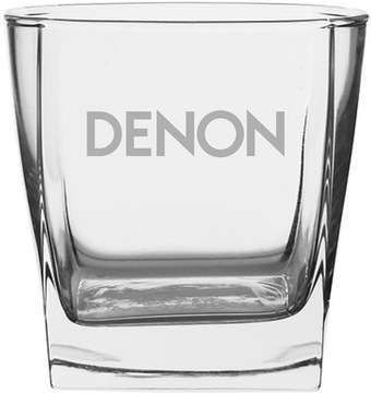 Zestaw 2 szklanek do Whisky, grawer DENON