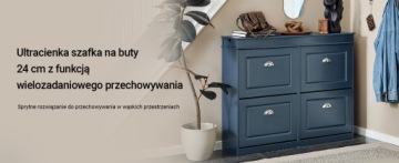SoBuy Шкаф для обуви с 4 ящиками Органайзер FSR79-B