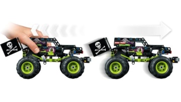 НАБОР РЕАЛИСТИЧНОГО ВНЕДОРОЖНИКА XL LEGO TECHNIC MONSTER TRUCK JAM 2IN1