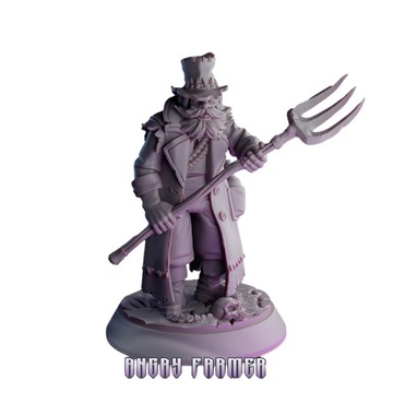 Wściekły Farmer - Figurka RPG D&D