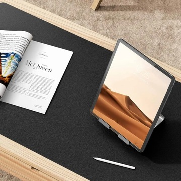 Большая мышиная подушка 100x50 XXL для черного игрового стола для подачи