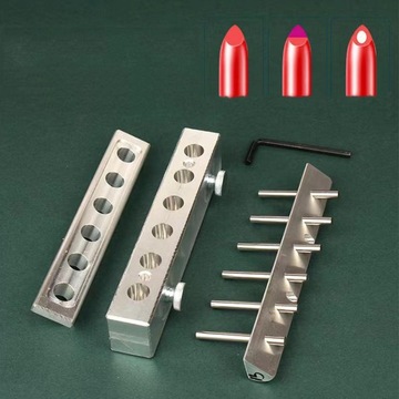 Модель косметической помады своими руками, 6 отверстий, двойная, 3 применения