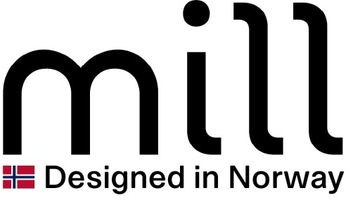 Белый настенный электрический радиатор MILL IB1200DN от 14 до 18 кв.м.