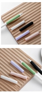 2 шт. Ручка для Apple Pencil 1/2, защитный чехол, мягкий силикон