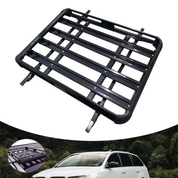 Багажник на крышу внедорожника, кемпинг, простая установка, багажник на крышу, черный