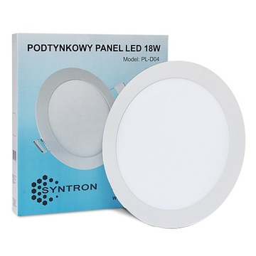 PANEL LED PODTYNKOWY PLAFON SUFITOWY 18W / 3 BARWY