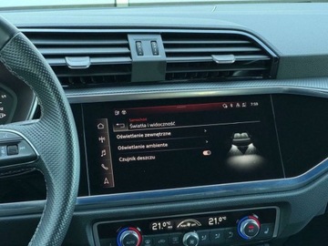 Audi Q3 II SUV-e 1.4 45 TFSI-e 245KM 2021 Audi Q3 S line , Aktywny tempomat ,Audi Smartphone Interfejs 1.4 Hybryda, zdjęcie 20