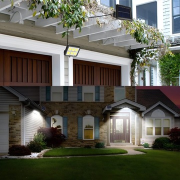 СВЕТОДИОДНАЯ СОЛНЕЧНАЯ ЛАМПА С ДАТЧИКОМ ДВИЖЕНИЯ И СУМЕРКИ, ГАЛОГЕННАЯ С КАБЕЛЕМ 3,5 М