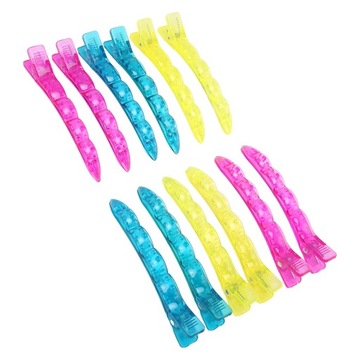 12 шт., заколка для волос «утка патна», разноцветная заколка из АБС-пластика для ES