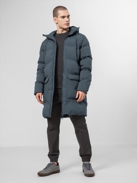 PARKA PUCHOWA męska płaszcz 4F KURTKA KUMP010 XL