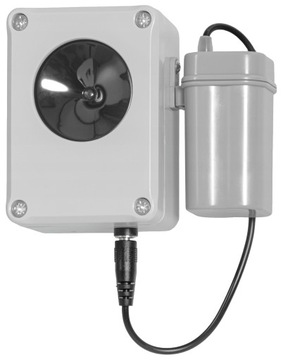 Садовый отпугиватель для куниц, лис, крыс, мышей на батарейках, водонепроницаемый.