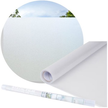 FOLIA OKIENNA MATUJĄCA MLECZNA SAMOPRZYLEPNA 200cm