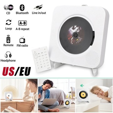 ПОРТАТИВНЫЙ CD-ПЛЕЕР BLUETOOTH ДИНАМИК Подарок