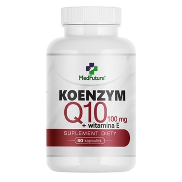 KOENZYM Q10 EKSTRAKT 100mg CoQ10 UBICHINON 60kaps