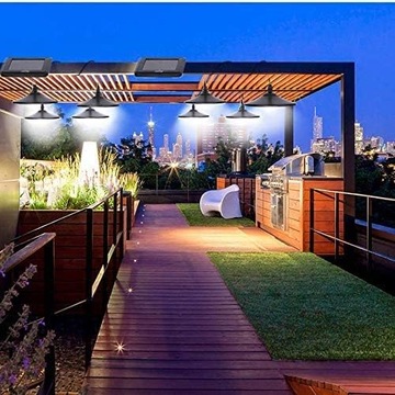 НАБОР СОЛНЕЧНОЙ СВЕТОДИОДНОЙ ПОДВЕСНОЙ СВЕТИЛЬНИК С СОЛНЕЧНОЙ ПАНЕЛЬЮ САД + ПУЛЬТ ДИСТАНЦИОННОГО УПРАВЛЕНИЯ