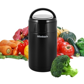 TERMOS OBIADOWY NA ZUPĘ ZYWNOŚĆ LUNCH 0,8L TM43