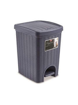 Kosz na śmieci 20l ,z pedałem, rattan