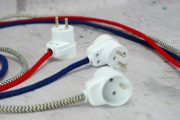 wtyczka z gniazdem przelotowa polska loftowa loft