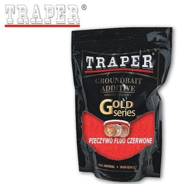 PIECZYWO TRAPER 400G FLUO CZERWONE