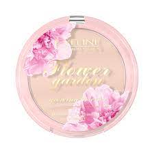 Eveline Cosmetics Flower Garden prasowany puder rozświetlający 8g