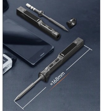 Паяльник PRECISION PROFESSIONAL с контролем температуры, 65 Вт, мини-USB-экран