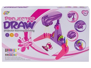 ПРОЕКТОР ДЛЯ РИСОВАНИЯ СЛАЙДЫ НАБОР МАРКЕРОВ Проектор для обучения рисованию