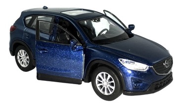 MAZDA CX-5 MODEL METAL WELLY 1:34 NIEBIESKI
