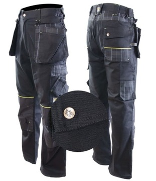 SPODNIE ROBOCZE OCHRONNE BHP STRETCH MOCNE