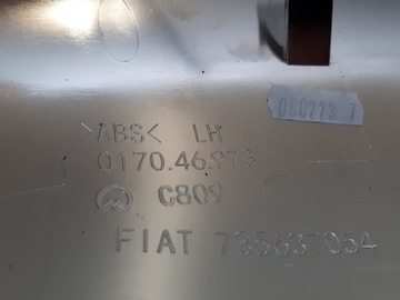 POUZDRO ZRCÁTKO LEVÝ FIAT CROMA BRAVO 2 735637054