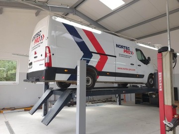 Четырехколонный подъемник 6,4 т для геометрии PO640.