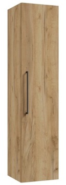 Szafka łazienkowa wisząca słupek Złoty Dąb Craft 140cm PINIA