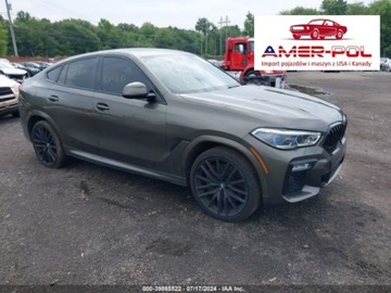 BMW X6 G06 2021 BMW X6 2021r., 4x4, 4.4L 4.4 Benzyna 523KM