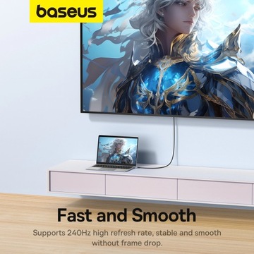 Однонаправленный кабель Baseus High Definition Series USB-C — DisplayPort 1.