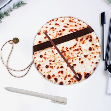 Забавный мешочек-карандаш Tortilla, чехол для ручек в рулоне