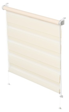 Roleta dzień noc kremowa 35 x 150 cm