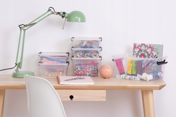 КОНТЕЙНЕР КОРОБКА-ОРГАНИЗАТОР ПИЩЕВАЯ ПЛАСТИКОВАЯ HOME BOX 15л